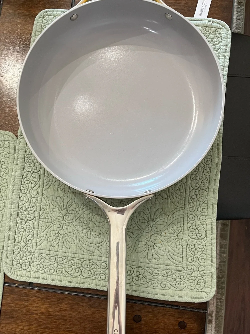 Caraway Saute Pan 4.5 qt Yellow